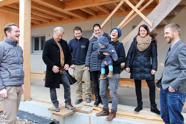 Alle freuen sich auf den bevorstehende... Behning und Markus Eberl (von links).  | Foto: Erich Krieger