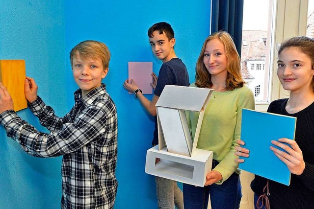 Jugendliche vom Angell-Zentrum haben f... Aartsen (15)und Alma Frhmcke (13).    | Foto: Michael Bamberger