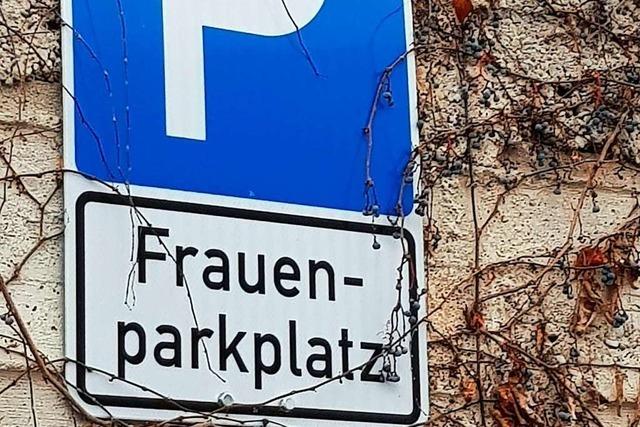 Frauenparkpltze in Emmendigen stehen auf dem Prfstand