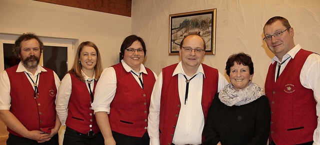 Vorstand Musikverein Edelwei Malsburg...schaldt (2. Vorsitzender Hauptverein).  | Foto: Rolf-Dieter Kanmacher