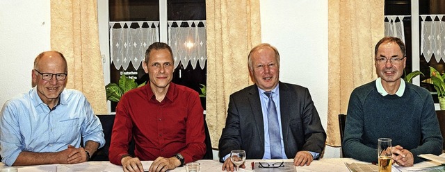 ber das Thema befristete Arbeitsverh...hardt und Andreas Berger (von links).   | Foto: Rothermel