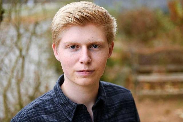Schlerrat, Grnen-Mitglied, Klimapolitiker – der 19-jhrige Jesko Treiber