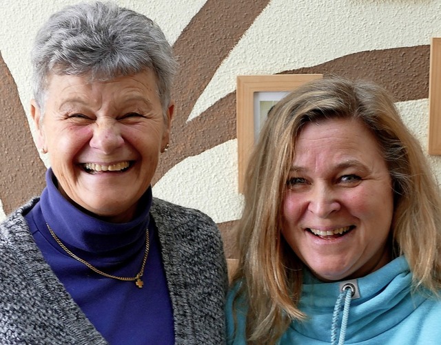 Wechsel im Kindergarten: Leiterin Lore...ra Hasenfratz wird ihre Nachfolgerin.   | Foto: Martin Wunderle