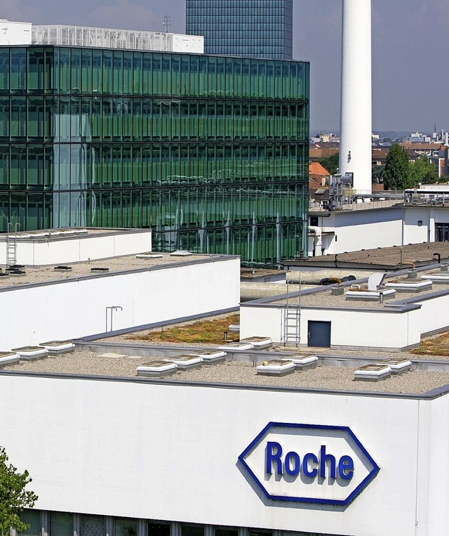 Die Entwicklung des Basler Roche-Areal...eiten Hochhauses verlaufen planmig.   | Foto: Roche/Mahro