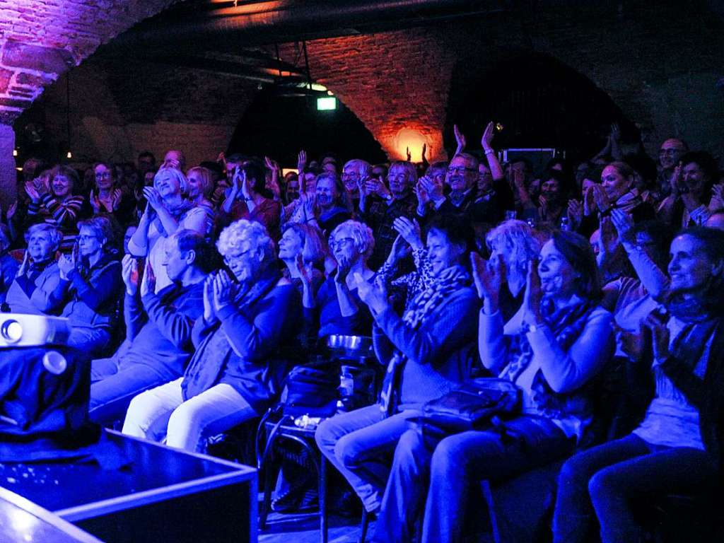 Spa am Singen hatten die Teilnehmer am siebten Singalong der BZ im Jazzhaus