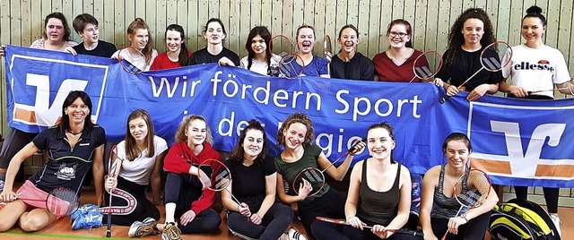 Freie Waldorfschule: Badminton-Meister...erinnen der Waldorfschule Schopfheim.   | Foto: Waldorfschule