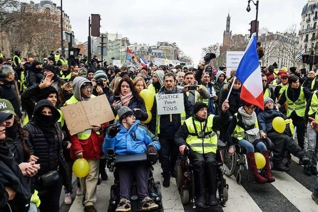 In Paris demonstrierten die 