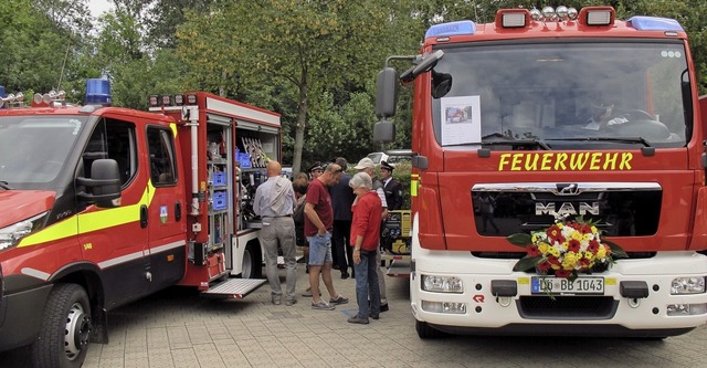 Die Untersttzung der Feuerwehr ist de...Eindruck vom Tag der offenen Tr 2018.  | Foto: Jutta Schtz