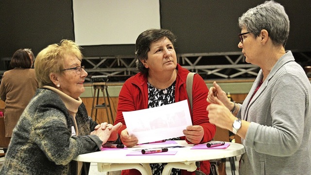 Angeregte Gesprche und viele Ideen ka...rgerbeteiligung in Weisweil zustande.  | Foto: Ch. Franz