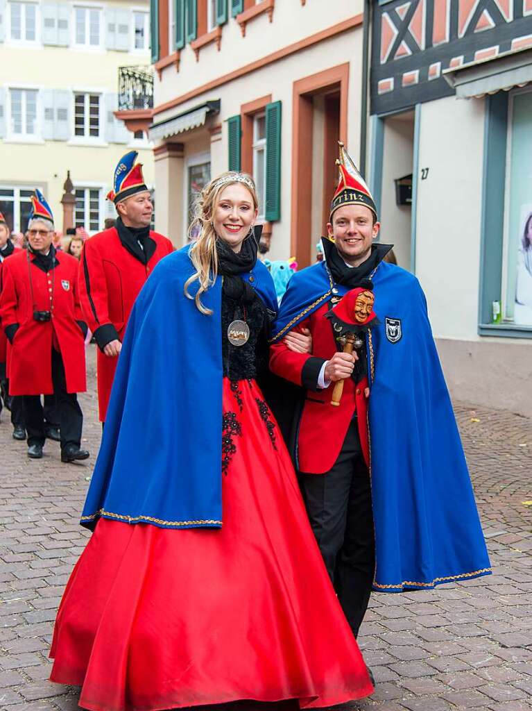 Das Prinzenpaar aus Orschweier