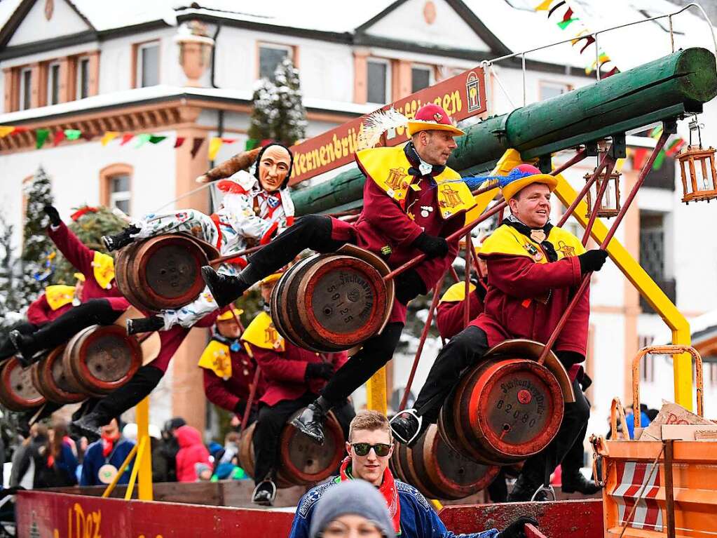 Jubilumsumzug 150 Jahre Fasnet in Lenzkirch