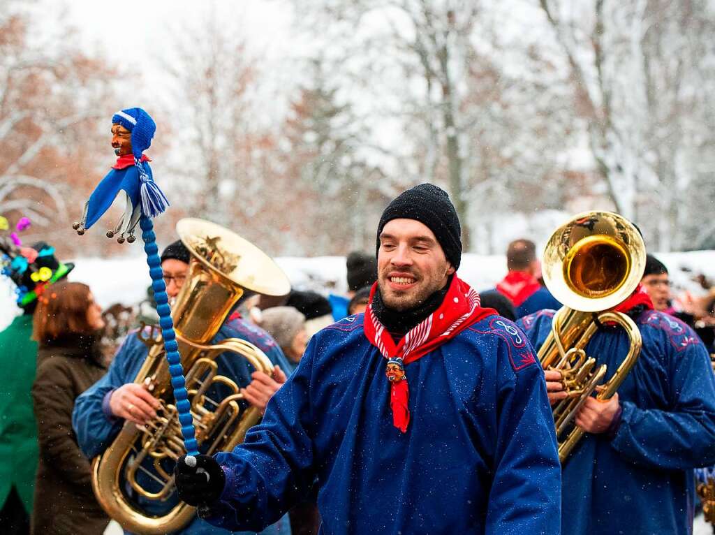 Jubilumsumzug 150 Jahre Fasnet in Lenzkirch