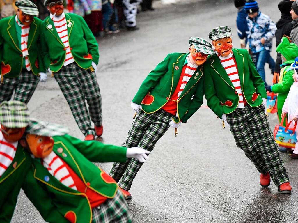 Jubilumsumzug 150 Jahre Fasnet in Lenzkirch