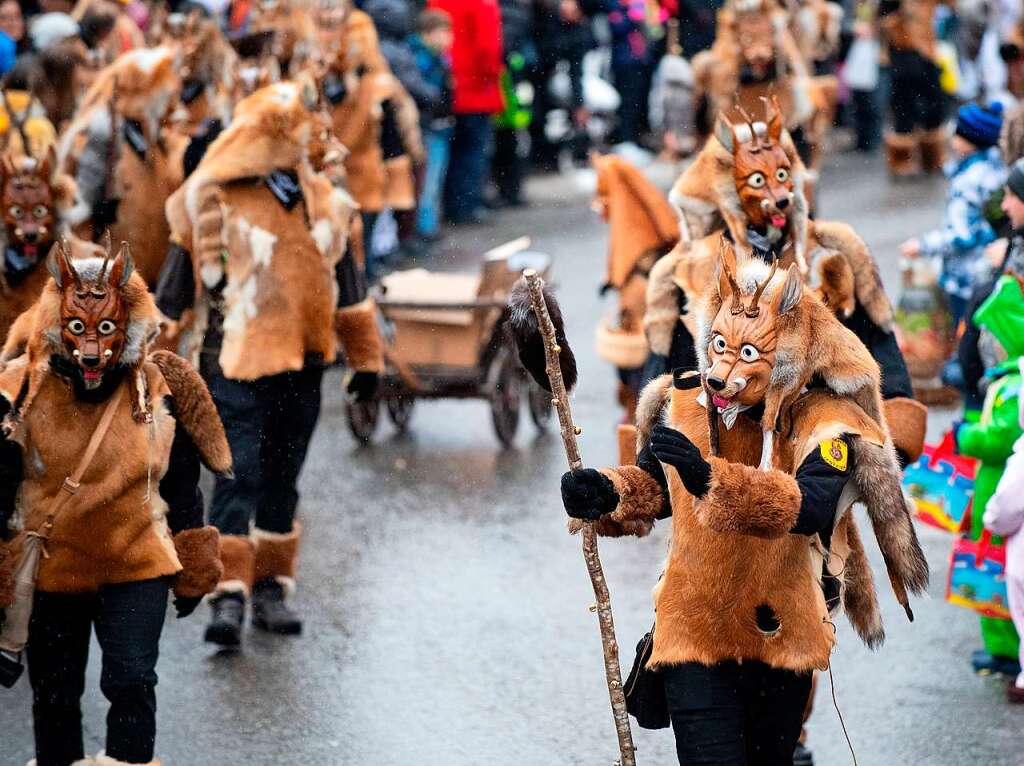 Jubilumsumzug 150 Jahre Fasnet in Lenzkirch