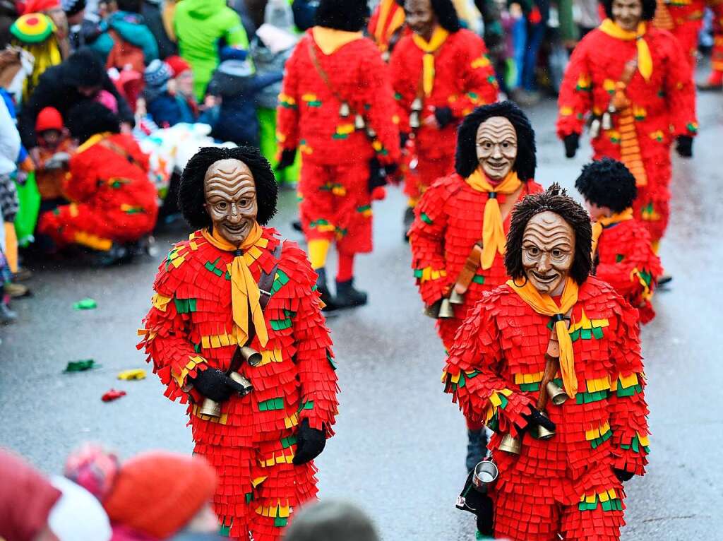 Jubilumsumzug 150 Jahre Fasnet in Lenzkirch