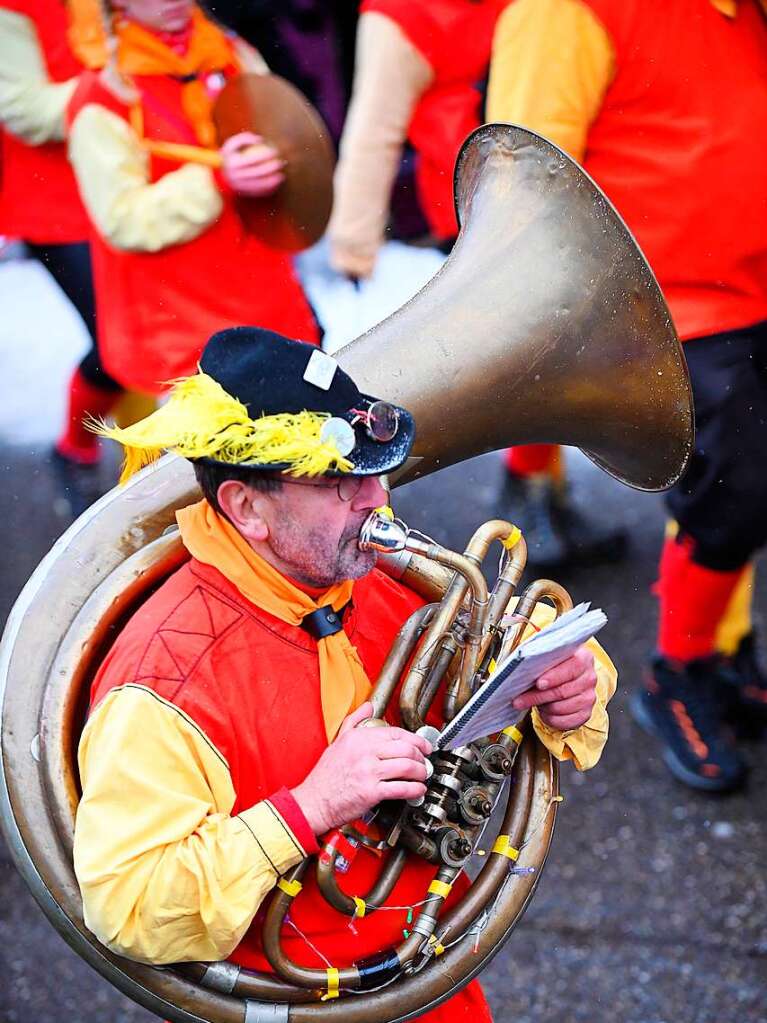 Jubilumsumzug 150 Jahre Fasnet in Lenzkirch