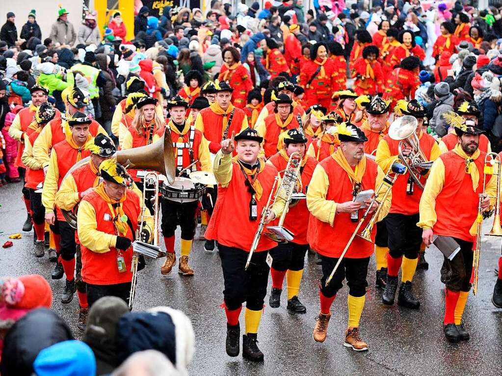 Jubilumsumzug 150 Jahre Fasnet in Lenzkirch