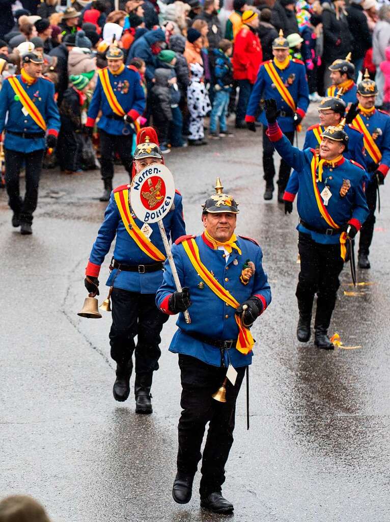 Jubilumsumzug 150 Jahre Fasnet in Lenzkirch