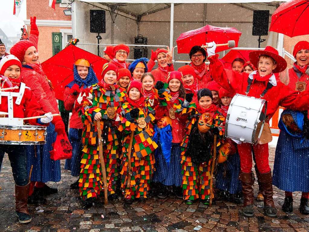 Jubilumsumzug 150 Jahre Fasnet in Lenzkirch