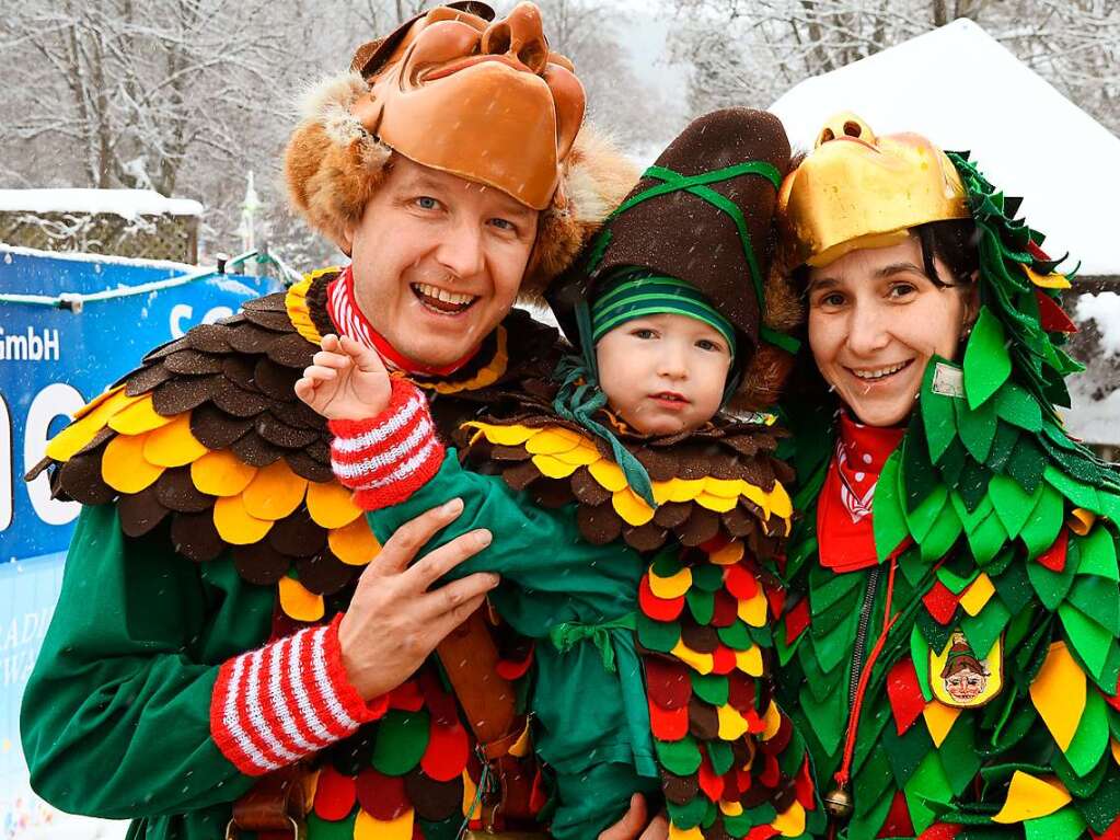 Jubilumsumzug 150 Jahre Fasnet in Lenzkirch