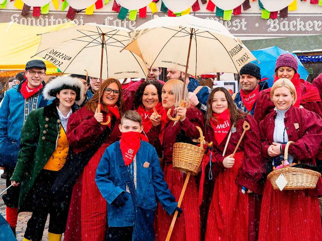 Jubilumsumzug 150 Jahre Fasnet in Lenzkirch