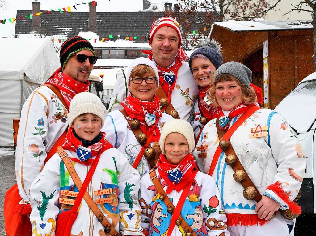 Jubilumsumzug 150 Jahre Fasnet in Lenzkirch