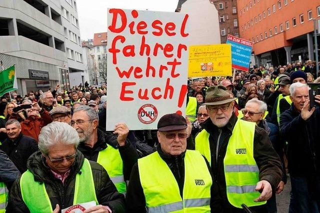 Gelbwesten gegen Diesel-Fahrverbot
