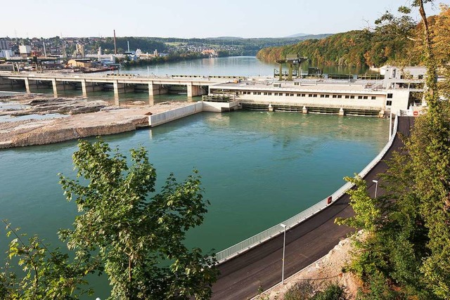 Der extrem trockene Sommer bescherte d...sive Einbrche in der Stromproduktion.  | Foto: Pressefoto Energiedienst