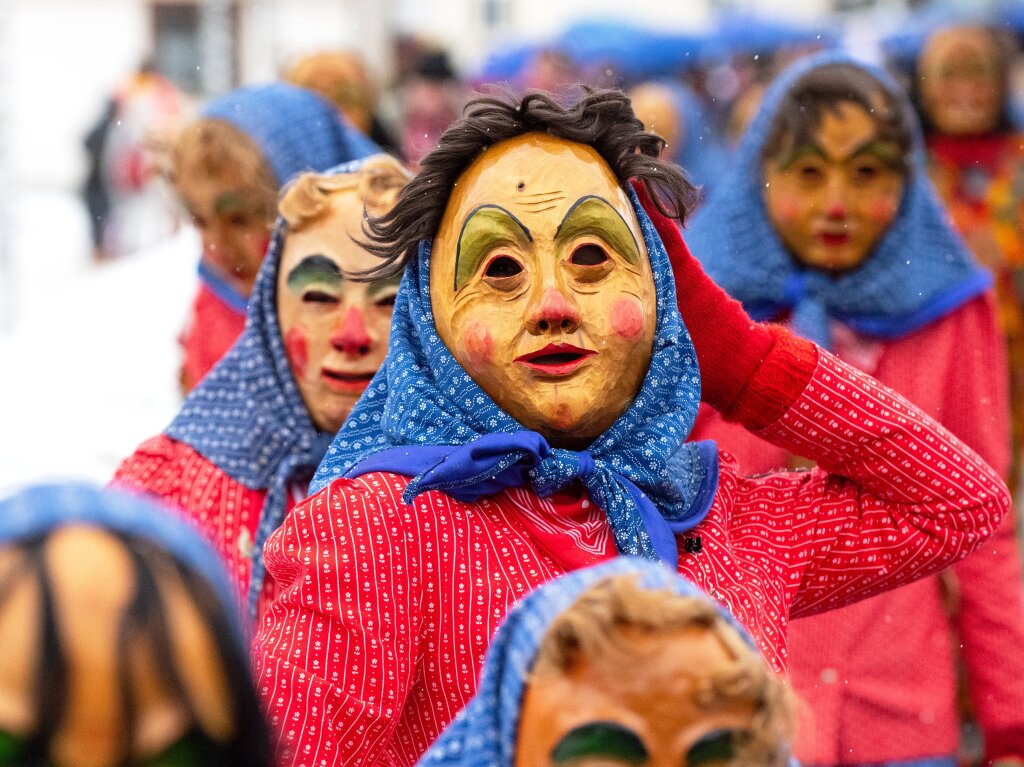 Jubilumsumzug 150 Jahre Fasnet in Lenzkirch