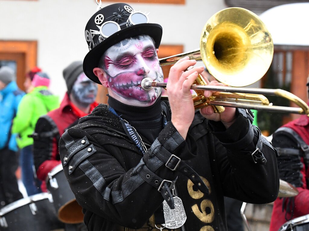 Jubilumsumzug 150 Jahre Fasnet in Lenzkirch