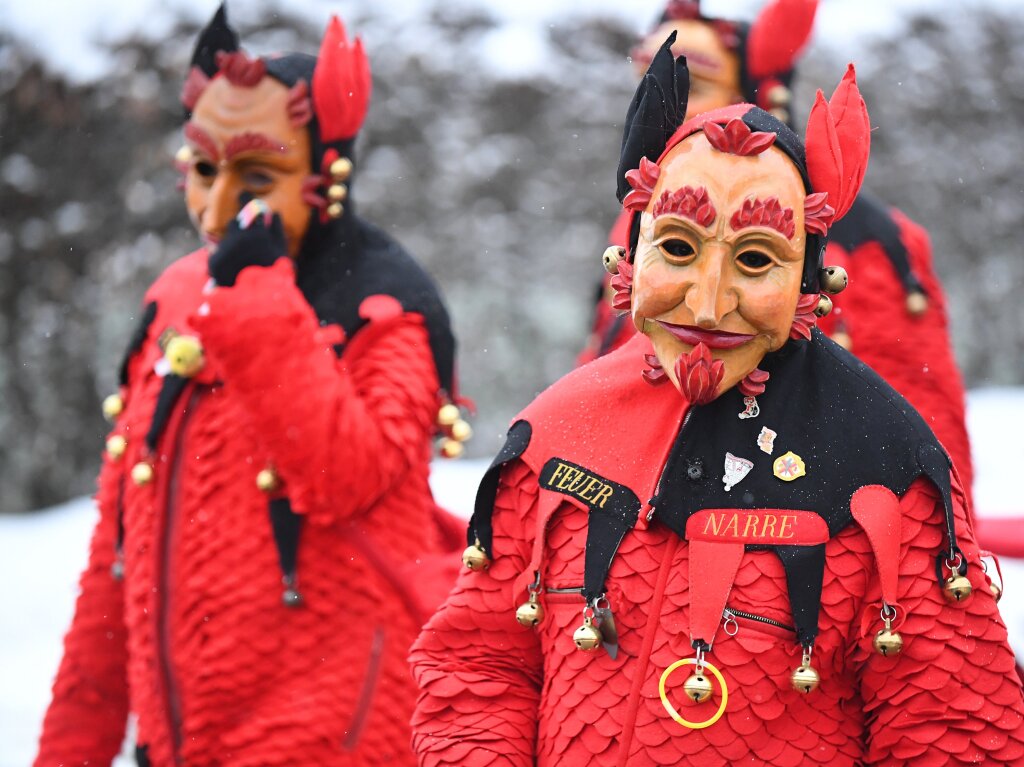 Jubilumsumzug 150 Jahre Fasnet in Lenzkirch