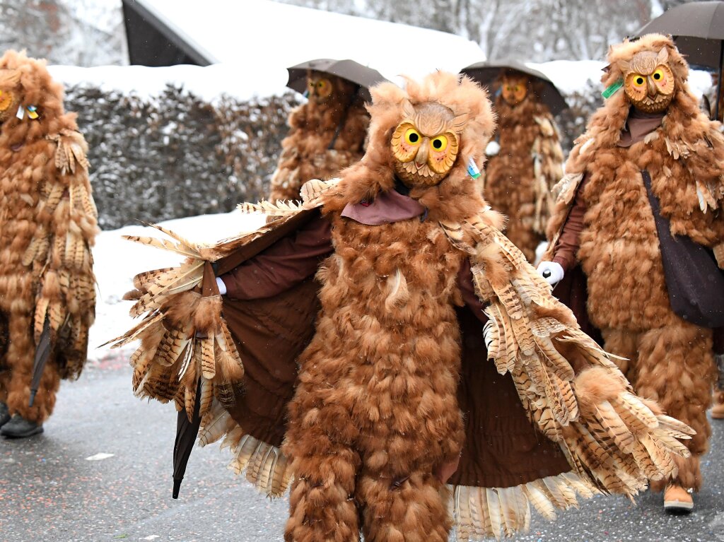 Jubilumsumzug 150 Jahre Fasnet in Lenzkirch