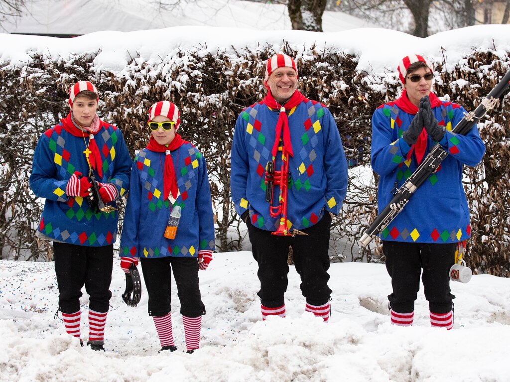 Jubilumsumzug 150 Jahre Fasnet in Lenzkirch