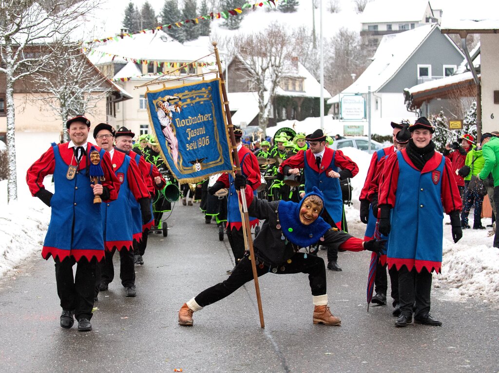 Jubilumsumzug 150 Jahre Fasnet in Lenzkirch