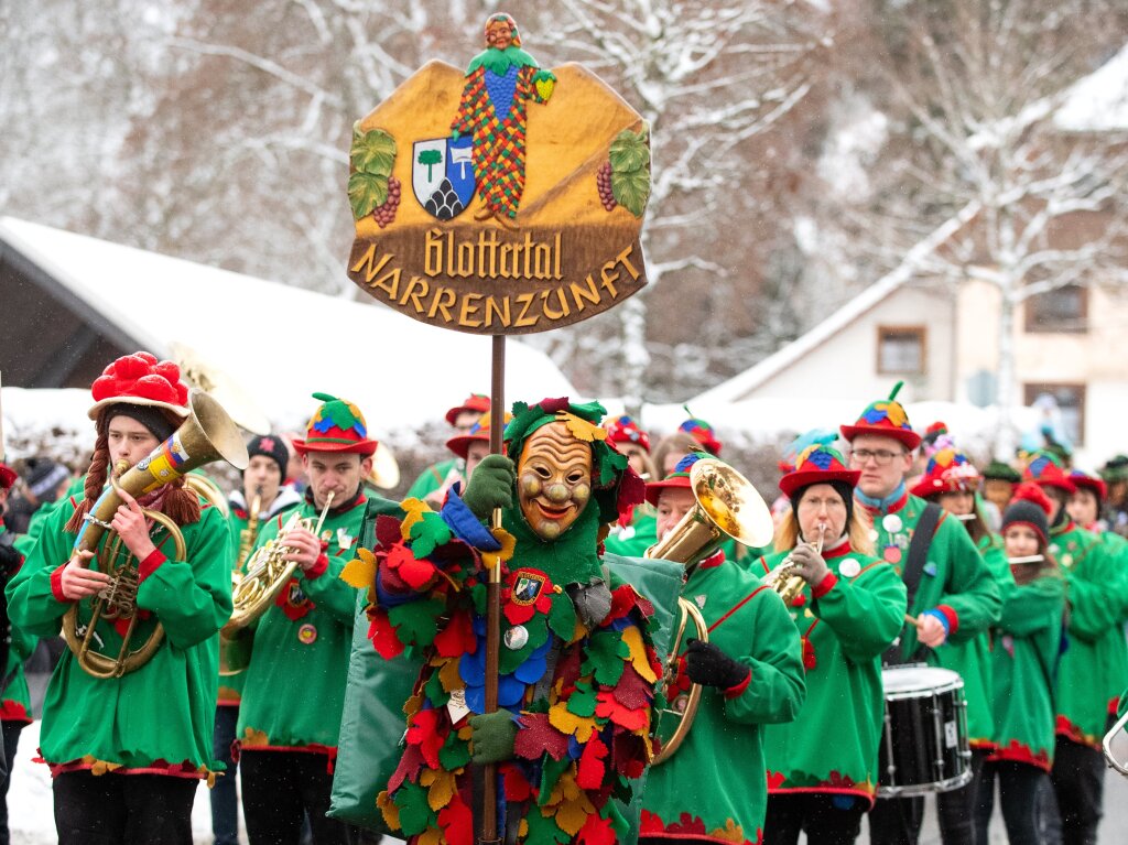 Jubilumsumzug 150 Jahre Fasnet in Lenzkirch