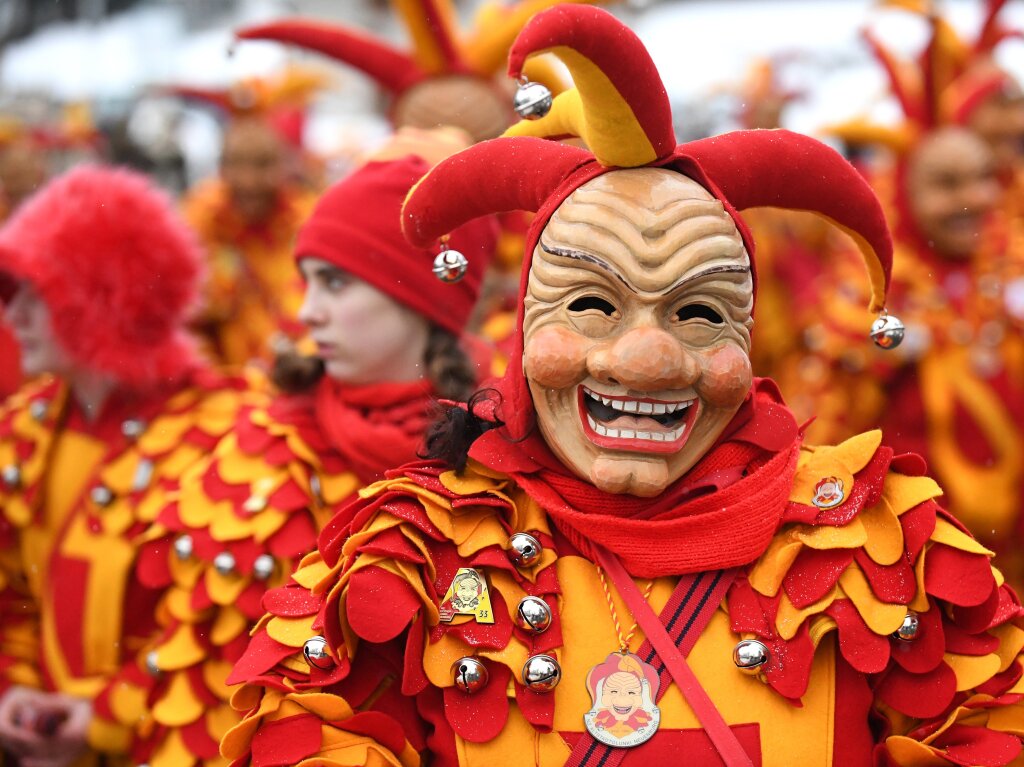 Jubilumsumzug 150 Jahre Fasnet in Lenzkirch