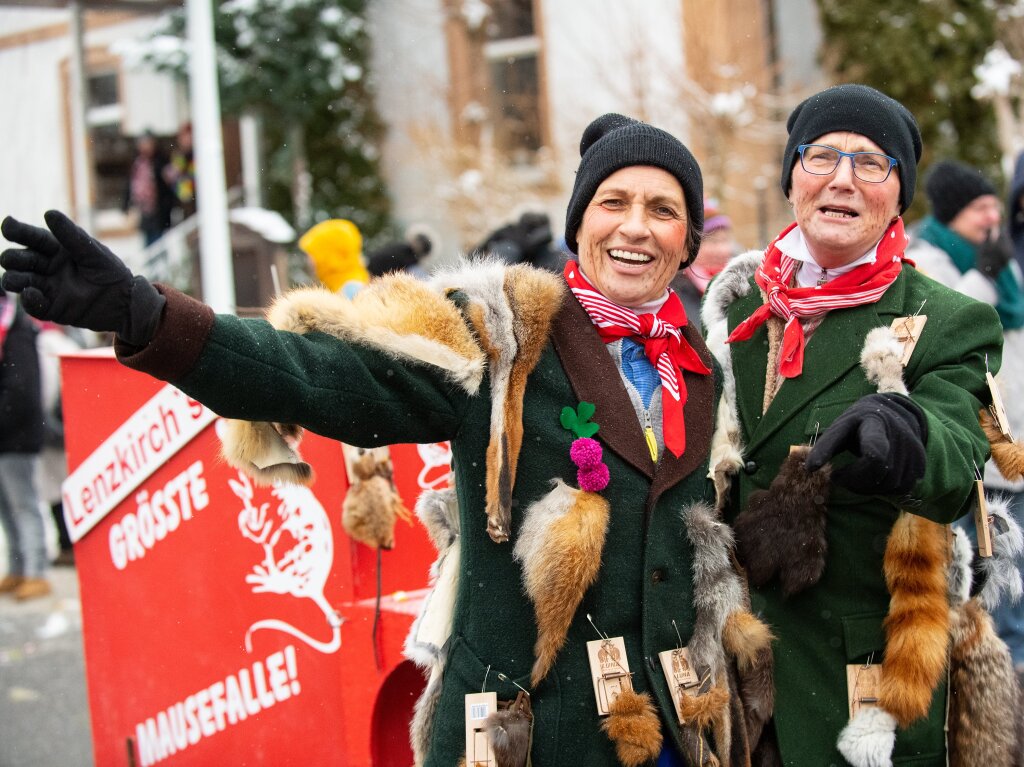 Jubilumsumzug 150 Jahre Fasnet in Lenzkirch