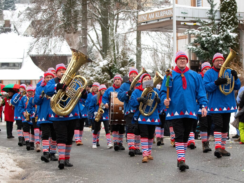 Jubilumsumzug 150 Jahre Fasnet in Lenzkirch