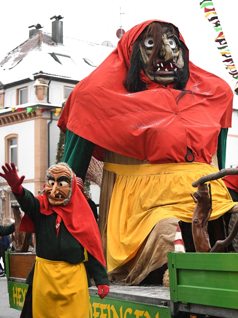 Jubilumsumzug 150 Jahre Fasnet in Lenzkirch