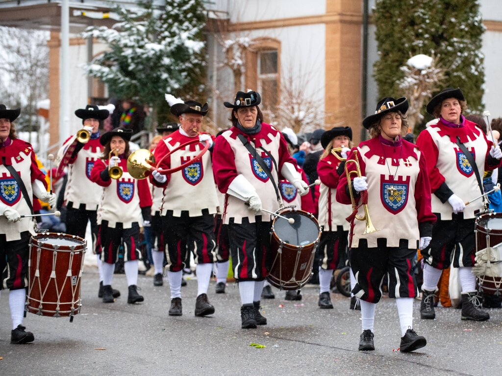 Jubilumsumzug 150 Jahre Fasnet in Lenzkirch