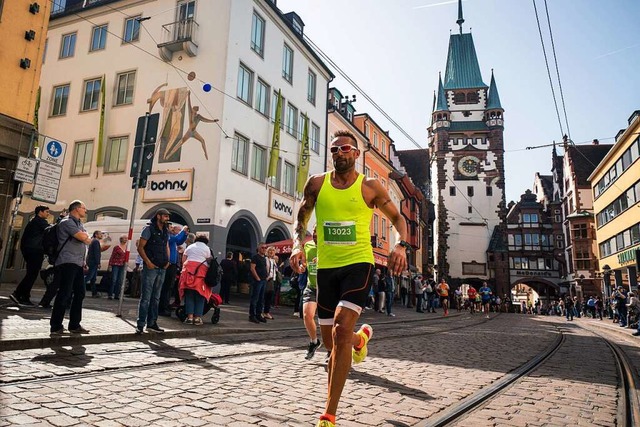 Die 21 Kilometer lange Strecke fhrt quer durch die gesamte Stadt.  | Foto: Baschi Bender fr FWTM