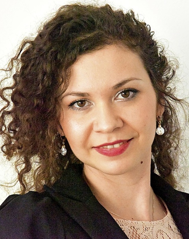 Iryna Chernous hat ihren Frisiersalon erffnet.   | Foto: Hans Meidhof