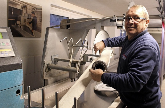 Wilfried Reichmann ist bei der Donaues...ie kommen aus dem ganzen Kreisgebiet.   | Foto: Guy Simon