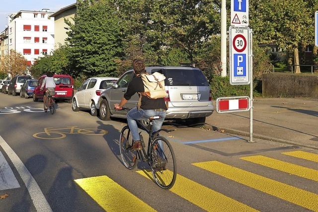 Basel pocht auf Fahrradstraen