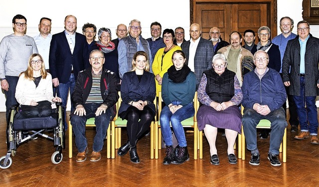 Die Kandidaten der CDU Waldkirch fr die Kommunalwahl im Mai.   | Foto: zg