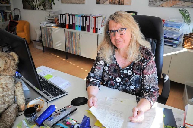 Eva Skrypnik ist seit 2014 Leiterin der Max-Metzger-Schule.  | Foto: Nicolai Kapitz