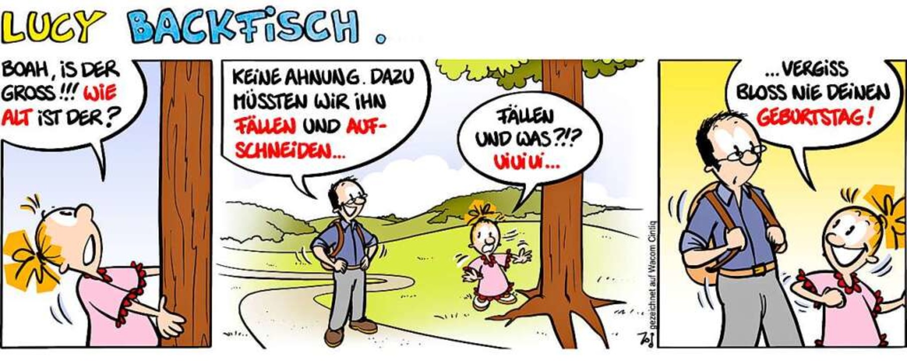 Lucy Backfisch Baum Fallen Neues Fur Kinder Badische Zeitung