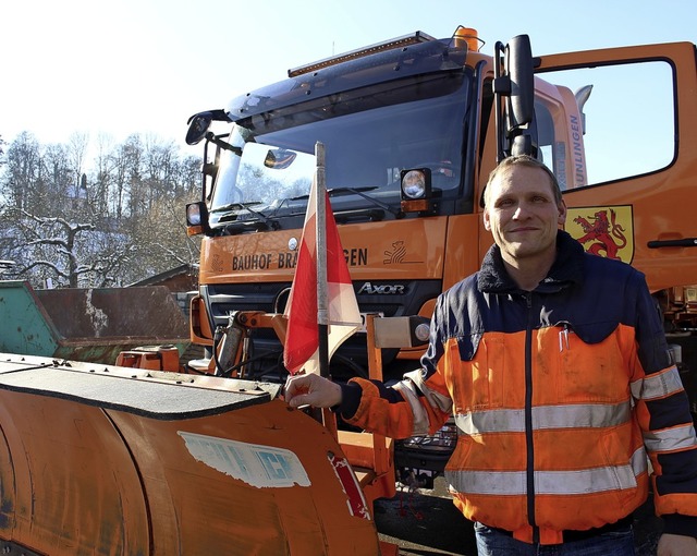 Silvio Horn ist kommissarischer Leiter...sie Probleme mit versperrten Straen.   | Foto: Guy Simon