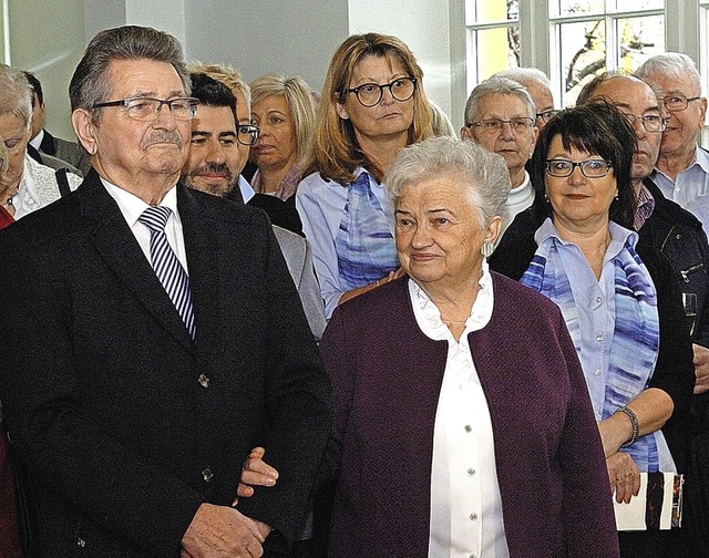 Gerhard Ritter und seine Frau Klara.  | Foto: Jrgen Schweizer