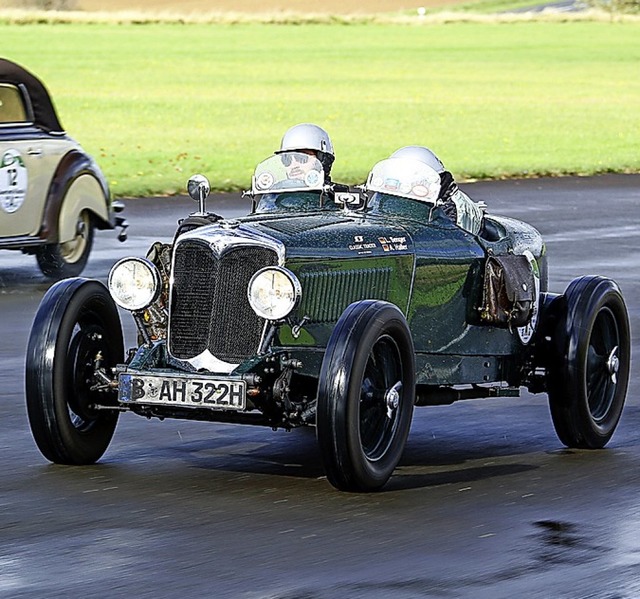 Das lteste teilnehmende Fahrzeug  der... ein Riley 12/4 Special  Baujahr 1936   | Foto: AvD